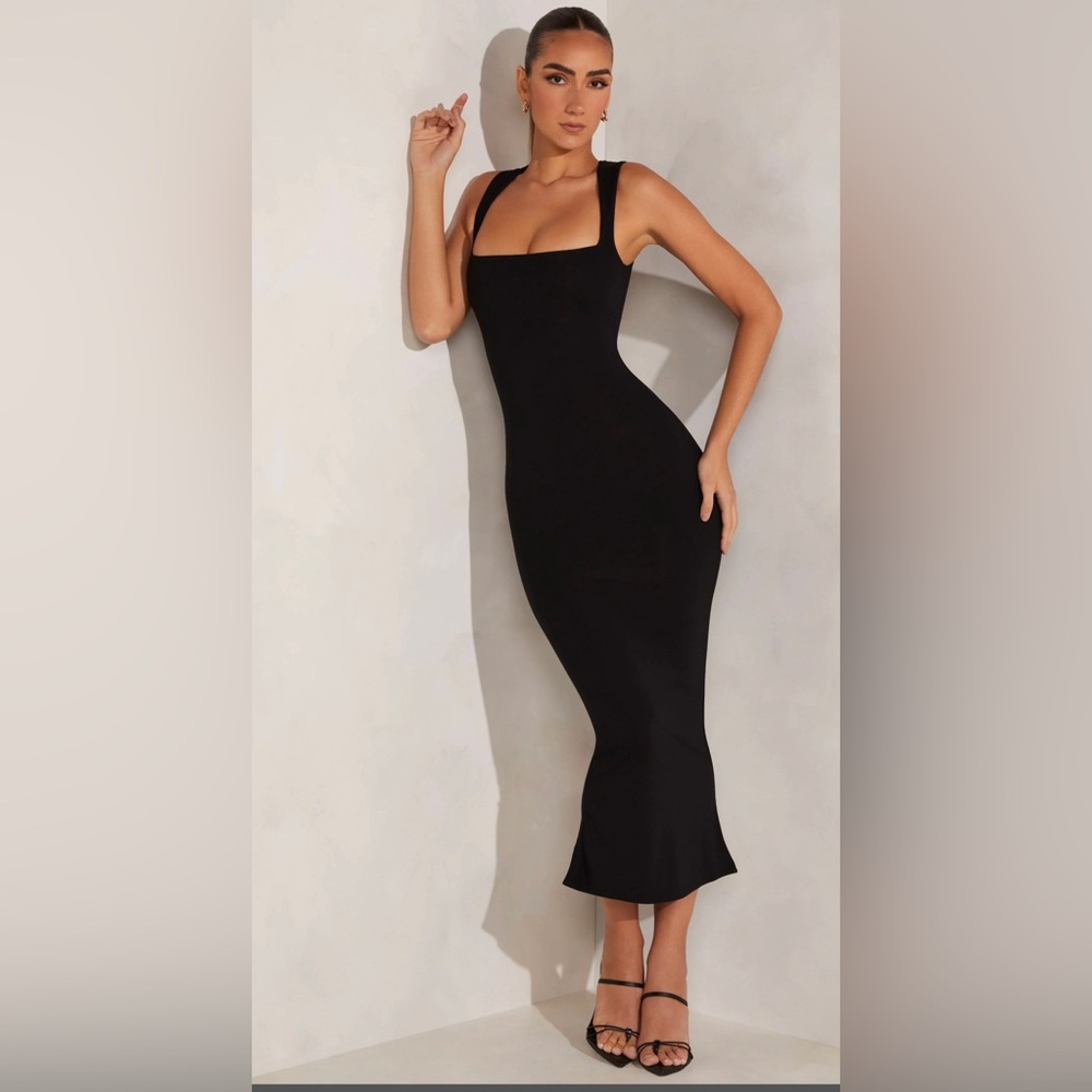 COPY - Square Neck MIDI dress - Ainslee